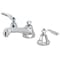 Kingston Brass KS4461KL Widespread Bathroom Faucet with Brass Pop-Up, Polished Chrome KS4461KL - alternate 1